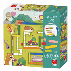 Jumbo GOULA - Puzzle Hamsters da 1 a 10