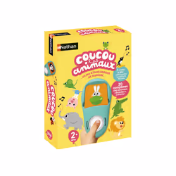 Nathan Coucou les animaux N, 2 anno/i, Mini Stilo AAA, Cartoncino, Plastica, Multicolore
