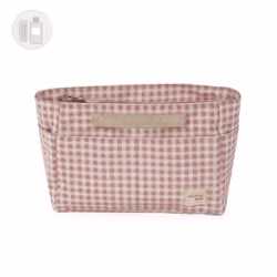 Walking Mum Beauty I Love Vichy Rosa (Iv), Beauty case, Beige, Rosa, Fantasia, Allacciatura a zip, 230 mm, 120 mm