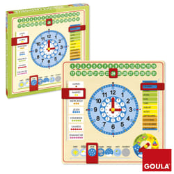 Goula Calendar Clock Big Size (Fr)