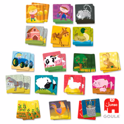 Goula - Memo Loto Animales Granja