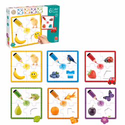 Goula - Puzzle 6 Colorati - Vista aggiuntiva 5
