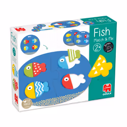 Goula - Pesca Mix & Match, 3 anno/i, Legno, Multicolore