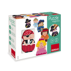 Goula 55237 puzzle Puzzle di contorno 12 pz Cartoni