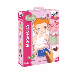 Magnetics - Dresses For Emma, Kit di attività manuali per bambini, 3 anno/i, Multicolore