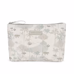 Pasito a Pasito Beauty Serengueti (Se), Beauty case, Ecopelle, Beige, Fantasia, Allacciatura a zip, 270 mm