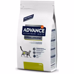 ADVANCE VETERINARY DIETS - Hypoallergenic è un alimento dietetico completo per gatti adulti, creato per ridurre le intolleran ...