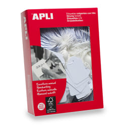 APLI 00391 etichetta non adesiva 500 pz Bianco Rettangolo