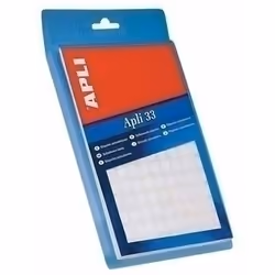 APLI Labels A5 Print&Write 8 x 20mm, Bianco, A5, 17 fogli, 20 mm, 8 mm, 190 x 125 x 6 mm