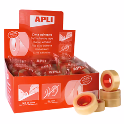 APLI 11103, 33 m, Trasparente, 0,028 mm, 1,9 cm, 19 mm, 35 pz