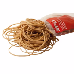 Elastici apli 12859/ 200 x 3/ 100 grammi Elastici in materiale di gomma al 75%-80%. EAN: 8410782128595