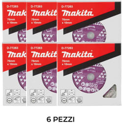 Makita D-77263 Disco da taglio diamantato per piastrelle 76x1,4x10mm