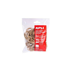 Gomma elastica marrone 120x5mm 100 gr. - Apli