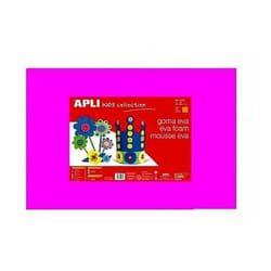 Apli - cf. 5 gomma eva 40X60 fuxia x1
