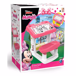 NINCO 51119 scrivania per bambino Rosa, Bianco