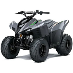 Injusa - Quad Elettrico Kawasaki 86x58x59 cm Bambini 6V con Luci