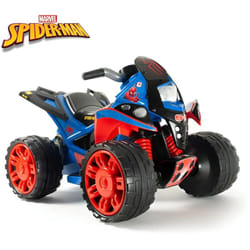 Injusa - Quad Spider-Man Elettrico 86x60x50 cm Bambini 12V Marvel