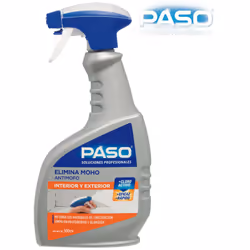 Paso elimina la musella 500ml. Elimina gli stampi appena radicati in macchie di muffe, alghe e schiuma prodotte dall'umidità, ...