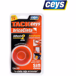 Ceys nastro brico extra forte trans 1,5m. Massima resistenza interna ed esterna su tutti i materiali. . . Indice di protezion ...