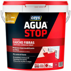 Ceys - Termine d'acqua fibre di gomma rosso 5kg 903301