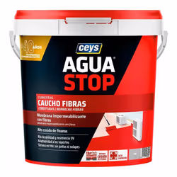 CEYS Aguastop Grigio Impermeabilizzante in Gomma ad Alta Resistenza con Fibre 5kg 903303 è un prodotto di alta qualità studia ...