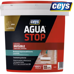 Aguastop invisibile 1l. Membrane di tenuta liquide per tetti, terrazze, tetti e sedie lunghe cucitura di fessure e resistenza ...