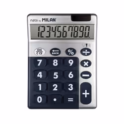 Milan 159906SL calcolatrice Desktop Calcolatrice con display Multicolore - Vista aggiuntiva 3