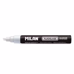 Milan 591291012, 12 pz, Bianco, Punta smussata, Nero, Bianco, Rotondo, 4 mm