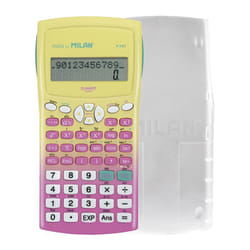 Milan 159110SNPBL calcolatrice Desktop Calcolatrice di base Rosa, Giallo