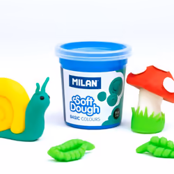Milan 913510B composto per ceramica e modellazione Pasta modellabile 850 g Multicolore 10 pz - Vista aggiuntiva 5