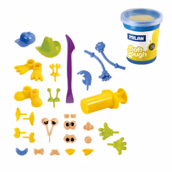 Milan 913304HF composto per ceramica e modellazione Pasta modellabile Blu, Verde, Rosso, Giallo 1 pz - Vista aggiuntiva 4