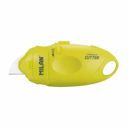 Milan BWM10337Y Taglierino Giallo Coltello a lama pieghevole - Vista aggiuntiva 2