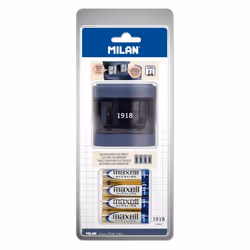 Milan BWM10278B temperino Temperamatite elettrico Blu marino
