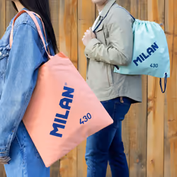 Milan 62101SNCP borsa della spesa Rosa Borsa tote - Vista aggiuntiva 6