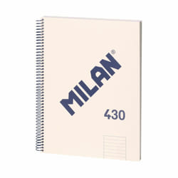 Milan 57142E80BG quaderno per scrivere A4 80 fogli Beige