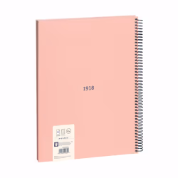 Milan 57143E80P quaderno per scrivere A4 80 fogli Rosa