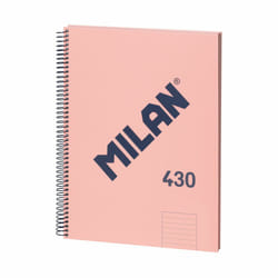 Milan 57142E80P quaderno per scrivere A4 80 fogli Rosa