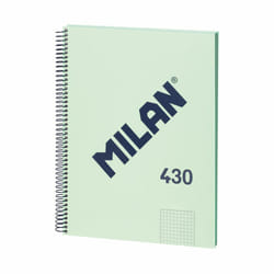 Milan 57143E80GR quaderno per scrivere A4 80 fogli Verde