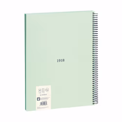 Milan 57143E80GR quaderno per scrivere A4 80 fogli Verde