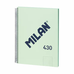 Milan 57142E80GR quaderno per scrivere A4 80 fogli Verde