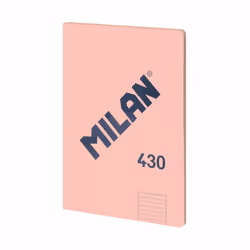Milan 57242G48P, Monocromatico, Rosa, A4, 48 fogli, 95 g/m², Carta rigata