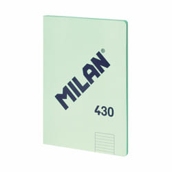Milan 57242G48GR quaderno per scrivere A4 48 fogli Verde chiaro
