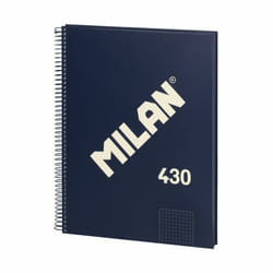 Milan 57143E80B quaderno per scrivere A4 80 fogli Blu