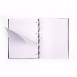Milan 57143E80B quaderno per scrivere A4 80 fogli Blu