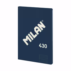 Milan 57242G48B, Monocromatico, Blu, A4, 48 fogli, 95 g/m², Carta rigata