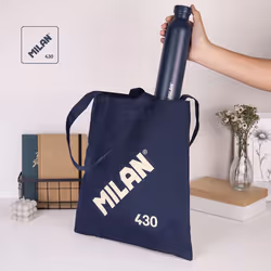 Milan 62101SNCB borsa della spesa Blu marino Borsa tote - Vista aggiuntiva 4