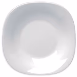 PIATTO FONDO LINEA PARMA ROCCO BORMIOLI IN OPALGLASS BIANCO QUADRATO 22,5CM Fondina. della linea Parma di Rocco Bormioli: Ele ...
