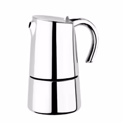 BRA Bella A170502, Moka, Acciaio inox, Acciaio inox, 6 tazze, 120 mm, 180 mm