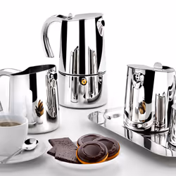 BRA Bella A170502 caffettiera manuale Moka Acciaio inox