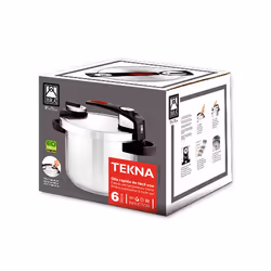 BRA Tekna A185602 pentola a pressione per piano cottura 6 L Acciaio inox - Vista aggiuntiva 6